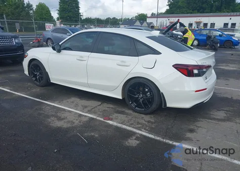 2025 Honda Civic Sport из США, поврежденный, VIN 2HGFE2F5XSH543480